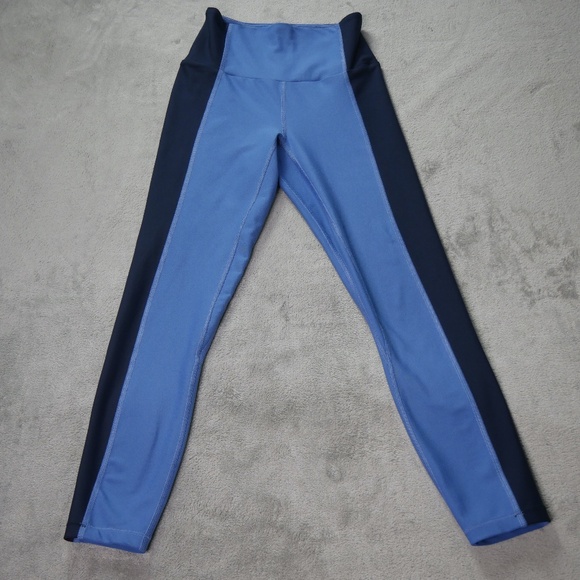 Abercrombie & Fitch Pants - A&F YPB SculptLux Ultra High Rise 7/8 XS Short Blue Colorblock Athletic Leggings